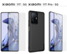 La serie Xiaomi 11T podría tener pantallas IPS. (Fuente de la imagen: @xiaomiui & @_snoopytech_)