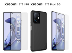 La serie Xiaomi 11T podría tener pantallas IPS. (Fuente de la imagen: @xiaomiui & @_snoopytech_)