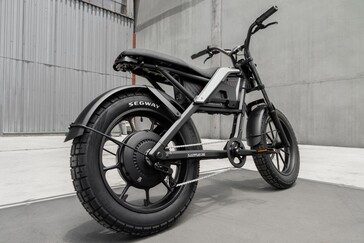 Parte trasera de la bicicleta eléctrica Xyber Air.
