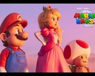 Mario y la princesa Peach en La película de Super Mario Bros. (Fuente de la imagen: UIP Singapur)