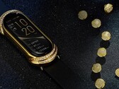 El wearable Xiaomi Mi Band recibe un tratamiento de oro y diamantes en la "Gold Collection". (Fuente de la imagen: Xiaomi - editado)