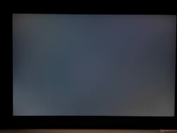 Ligera fuga de luz de fondo