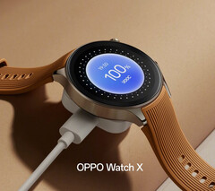 El Oppo Watch X tiene una caja de acero inoxidable que mide 47 mm de diámetro. (Fuente de la imagen: Oppo)
