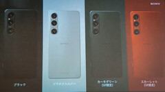 Sony ofrecerá el Xperia 1 VI con cuatro opciones de color, al menos en algunos mercados. (Fuente de la imagen: @MTRU_blog)