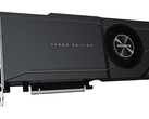 Le Gigabyte GeForce RTX 3090 TURBO 24G est une carte soufflante et à double fente. (Source de l'image : Gigaoctet)