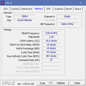 CPU-Z Memory