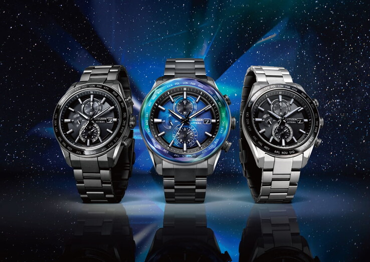 De izquierda a derecha: los relojes Citizen Attesa AT8294-59E, AT8314-53L y AT8295-56E. (Fuente de la imagen: Citizen)