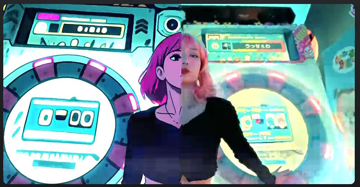 Cyberlink PowerDirector puede crear rápidamente vídeos de estilo anime a partir de cualquier fuente. (Fuente de la imagen: CyberLink)