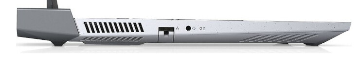 Lado izquierdo: Gigabit Ethernet, puerto combinado de audio