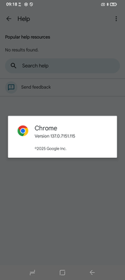 Chrome 137 viene preinstalado. (Fuente de la imagen: Sergey Tarasov - Notebookcheck)