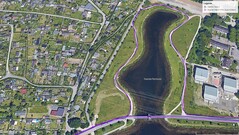 Prueba GNSS: Circunnavegación del lago