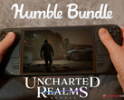 El paquete Reinos de Uncharted permanecerá activo hasta el 23 de agosto de 2025. En la imagen: Cubierta de Steam ejecutando Fort Solis. (Fuente de la imagen: Notebookcheck, Steam y Humble Bundle - editado)