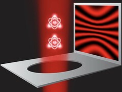 Una ilustración del experimento de la doble rendija del MIT (Fuente de la imagen: los investigadores; recortada)