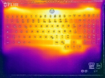 Prueba de resistencia a las temperaturas de la superficie (parte inferior)