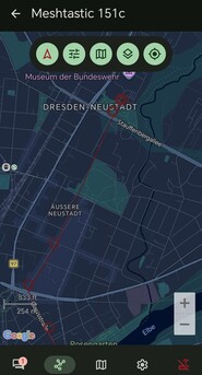 Se puede visualizar el historial de localizaciones