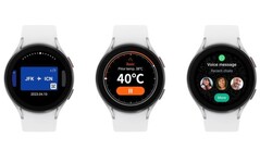 Samsung Wallet, Thermo Check y WhatsApp en Galaxy Watch (Fuente: Samsung)