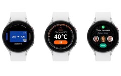 Samsung Wallet, Thermo Check y WhatsApp en Galaxy Watch (Fuente: Samsung)