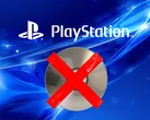 El logotipo de PlayStation que se ve encima del disco de la PS5