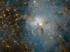 Una imagen en la que se aprecian numerosas galaxias.