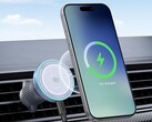 El nuevo accesorio de Ugreen es una versión mejorada del MagFlow Magnetic Wireless Car Charger 25W (en la imagen)