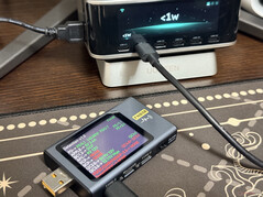 Instantánea de la prueba del USB-C2
