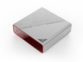 El primer mini-PC de Aokzoe presenta una marca prominente en todo su interior. (Fuente de la imagen: Aokzoe) 