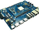 El nuevo Banana Pi CoM en una placa portadora. (Fuente de la imagen: Banana Pi)