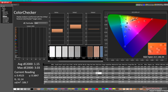 ColorChecker antes de la calibración