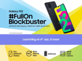 Samsung promociona el Galaxy F22. (Fuente: Samsung)