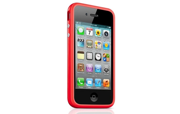 Apple tenía una funda parachoques para el iPhone 4. (Fuente de la imagen: Apple)
