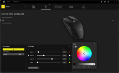Katar Pro Wireless - Preselecciones de DPI