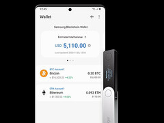 El comercio de criptomonedas Coinbase llega a Samsung Wallet. (Fuente de la imagen: Samsung)
