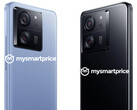 Los colores azul alpino y negro de la serie Xiaomi 13T. (Fuente de la imagen: MySmartPrice)