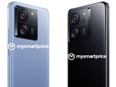 Los colores azul alpino y negro de la serie Xiaomi 13T. (Fuente de la imagen: MySmartPrice)