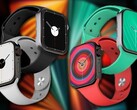 Se espera que el Apple Watch Series 7 cuente con opciones de tamaño de 41 mm y 45 mm. (Fuente de la imagen: PhoneArena/Apple - editado)