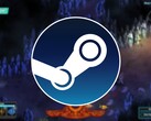 Una imagen en la que se muestra el logotipo de Steam y el juego Children of Morta, actualmente en oferta.