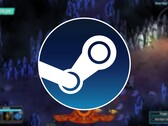 Una imagen en la que se muestra el logotipo de Steam y el juego Children of Morta, actualmente en oferta.