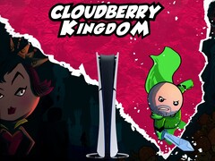 Se muestra el juego Cloudberry Kingdom para PS3 con la consola PS5 (Fuente de la imagen: Sony PlayStation con modificaciones)