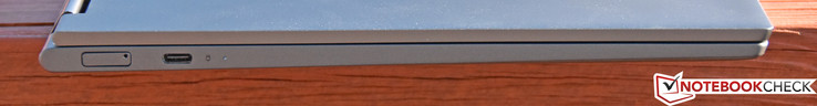 Izquierda: Ranura para Nano SIM, USB Tipo C 3.0 Gen 1