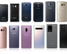 La evolución de la serie Galaxy S (Fuente: Samsung)