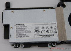 Minisforum M2 Pro: fuente de alimentación interna de 135 vatios
