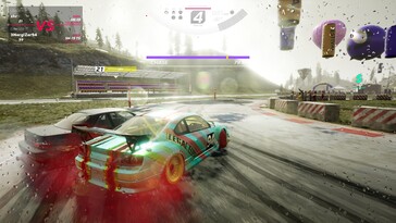 En la imagen: una captura de pantalla del juego «OverDrift Festival».