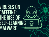 Ilustración de hacker con diseño de circuito de malware (Fuente de la imagen: arte conceptual generado por IA)
