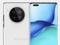 El Huawei Mate 40, según algunas filtraciones recientes. (Fuente: OnLeaks/PriceBaba)