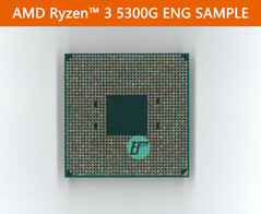 Muestra de ingeniería del AMD Ryzen 3 5300G. (Fuente de la imagen: hugohk en eBay).