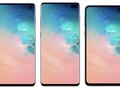El Galaxy S10, S10+, y S10e, todos tienen pantallas AMOLED. (Fuente de la imagen: Samsung)