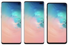 El Galaxy S10, S10+, y S10e, todos tienen pantallas AMOLED. (Fuente de la imagen: Samsung)