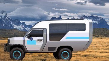 Una caravana overland basada en un IMV 0 eléctrico podría ser un vehículo de aventura capaz. (Fuente de la imagen: Toyota)