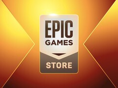 El logotipo de Epic Games Store. 