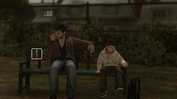 En la imagen: una captura de pantalla del juego Heavy Rain.